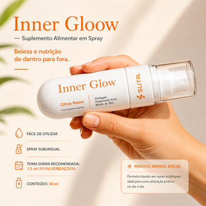 INNER GLOOW® Colagénio em Spray