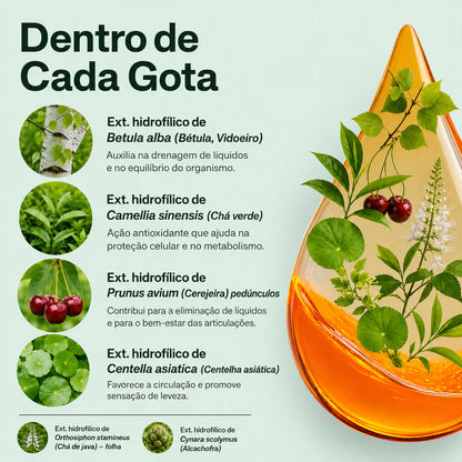 DrenaGo® - Gotas de Apoio Linfático